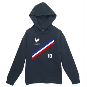 France Jersey Number Ten Soccer French Futbol Club Urban Pullover Hoodie