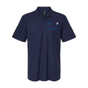 France Jersey Number Ten Soccer French Flag Futebol Fans Softstyle Adult Sport Polo