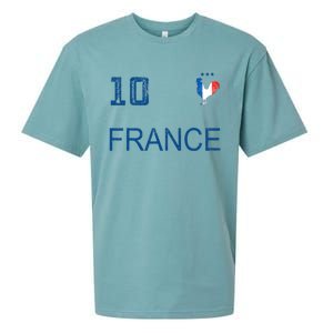 France Jersey Number Ten Soccer French Flag Futebol Fans Sueded Cloud Jersey T-Shirt