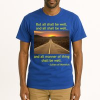 Funny Julian Of Norwich All Shall Be Well Christian Heaven Hope Tall T-Shirt