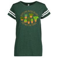 Funny Just One More Plant Or Two Or Three Enza Ladies Jersey Football T-Shirt