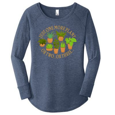 Funny Just One More Plant Or Two Or Three Women's Perfect Tri Tunic Long Sleeve Shirt