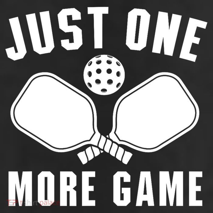 Funny Just One More Game Pickleball Player Gift Pickleballers 11oz C Handle Ceramic Mug
