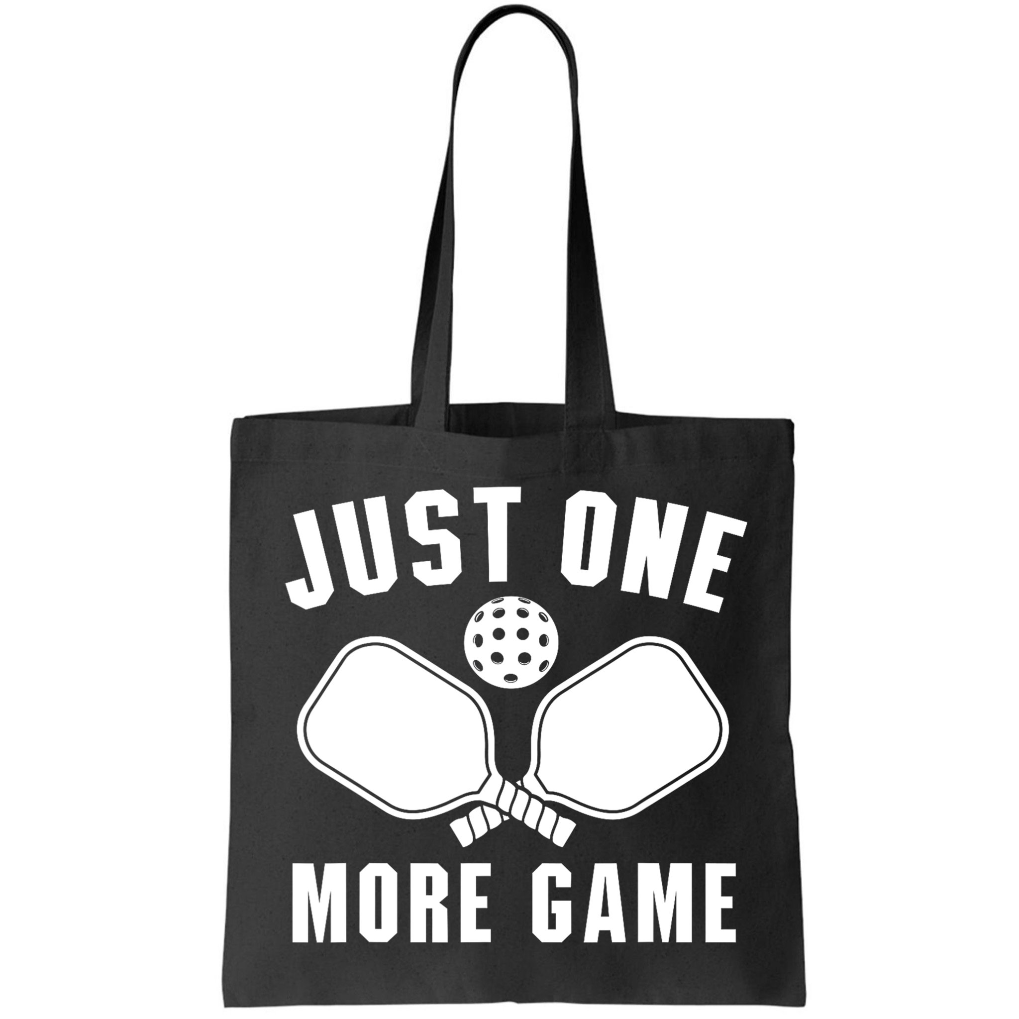 Funny Just One More Game Pickleball Player Gift Pickleballers Bag
