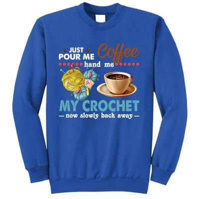 Funny Just One More Row Seamstress Knitter Crocheting Lover Gift Sweatshirt