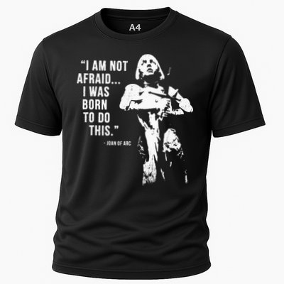 Feminist Joan Of Arc Am Not Afraid I Was Born Do This St. Performance Shirt