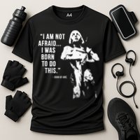 Feminist Joan Of Arc Am Not Afraid I Was Born Do This St. Performance Shirt