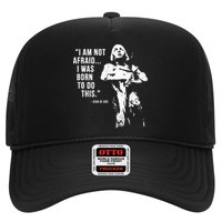 Feminist Joan Of Arc Am Not Afraid I Was Born Do This St. Trucker Hat
