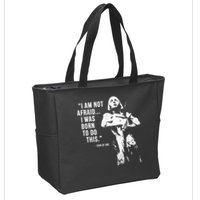 Feminist Joan Of Arc Am Not Afraid I Was Born Do This St. Zip Tote Bag