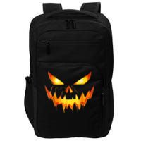 Funny Jack O Lantern Face Pumpkin Scary Halloween Gift Impact Tech Backpack