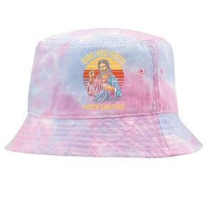 Funny Jesus Omg You Guys I Never Said That Tie-Dyed Bucket Hat