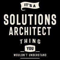 Funny Job Occupation Solutions Architect 7-Panel Snapback Hat