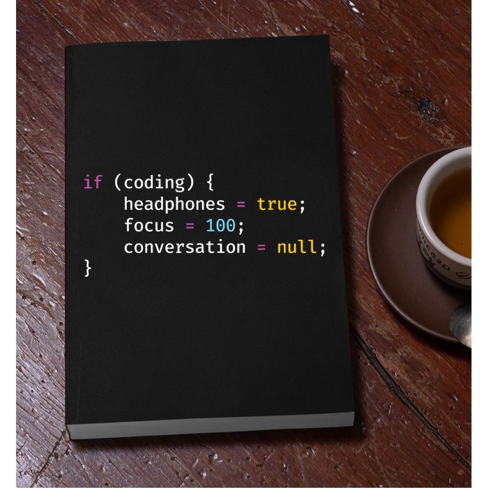 Funny Joke Programming If Coding Headphones Focus Permanent Decal Sticker