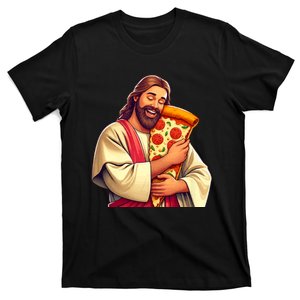 Funny Jesus Pizza Lover Christian Humor Pizza Joke T-Shirt