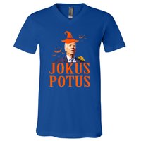 Funny Jokus Potus Halloween Biden V-Neck T-Shirt