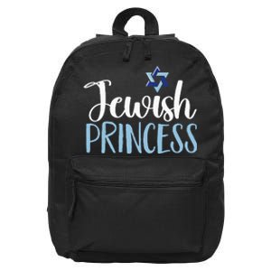 Funny Jewish Princess  16 in Basic Backpack