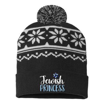 Funny Jewish Princess  USA-Made Snowflake Beanie