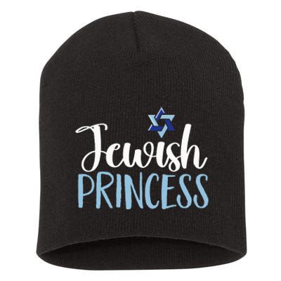 Funny Jewish Princess  Short Acrylic Beanie