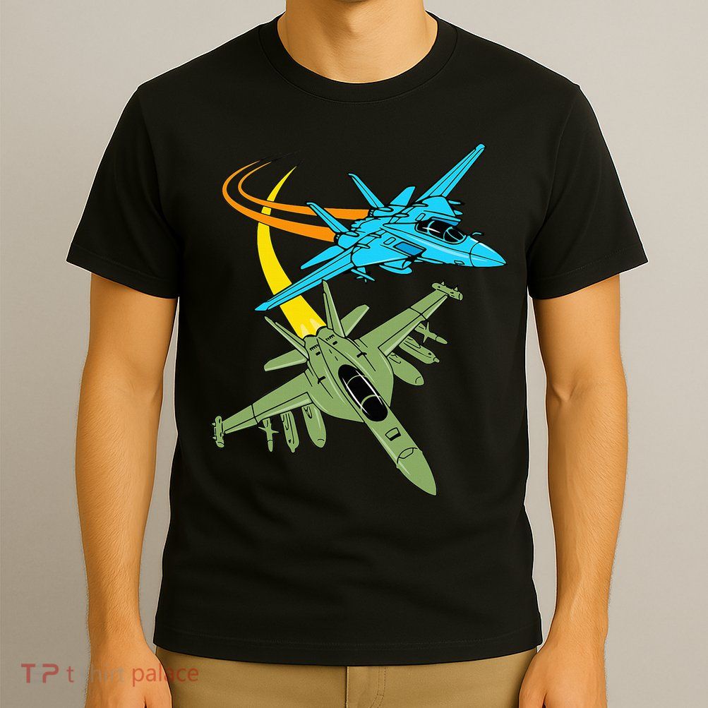 Fighter Jet Plane Future Pilot Aviation Airplanes Aircraft T-Shirt