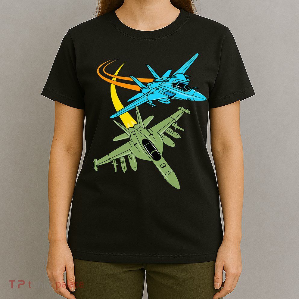 Fighter Jet Plane Future Pilot Aviation Airplanes Aircraft T-Shirt