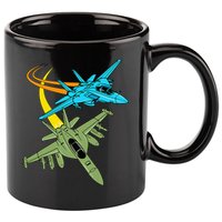 Fighter Jet Plane Future Pilot Aviation Airplanes Aircraft 11oz C Handle Ceramic Mug