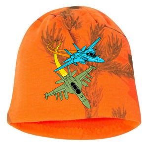 Fighter Jet Plane Future Pilot Aviation Airplanes Aircraft Kati - Camo Knit Beanie