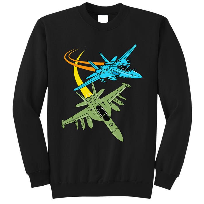 Fighter Jet Plane Future Pilot Aviation Airplanes Aircraft Sweatshirt