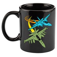 Fighter Jet Plane Future Pilot Aviation Airplanes Aircraft 11oz C Handle Ceramic Mug