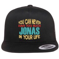 Funny Jonas Personalized First Name Joke Item Flat Bill Trucker Hat