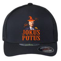 Funny Jokus Potus Halloween Biden Apparel Flexfit Unipanel Trucker Cap