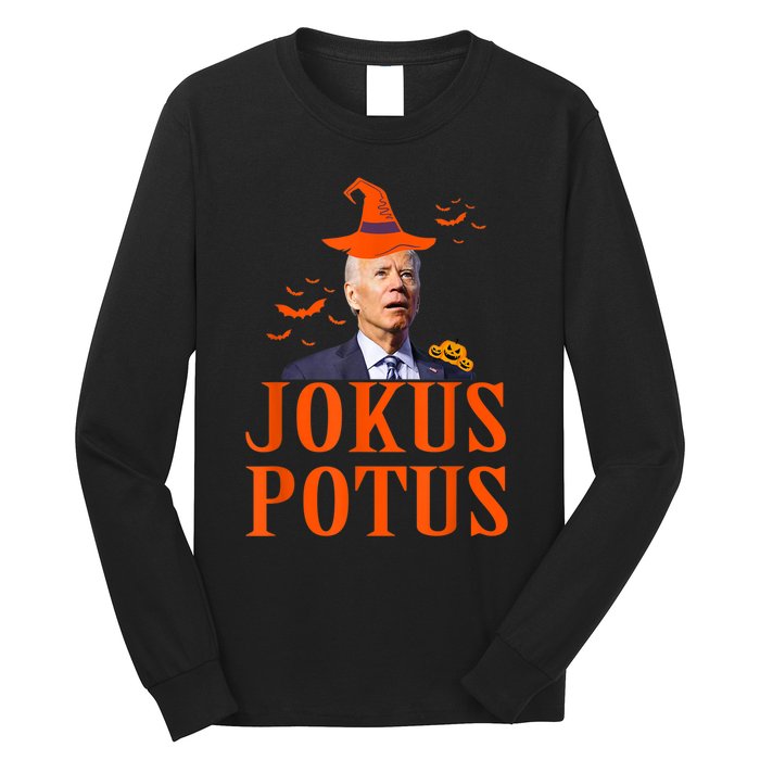 Funny Jokus Potus Halloween Biden Apparel Long Sleeve Shirt