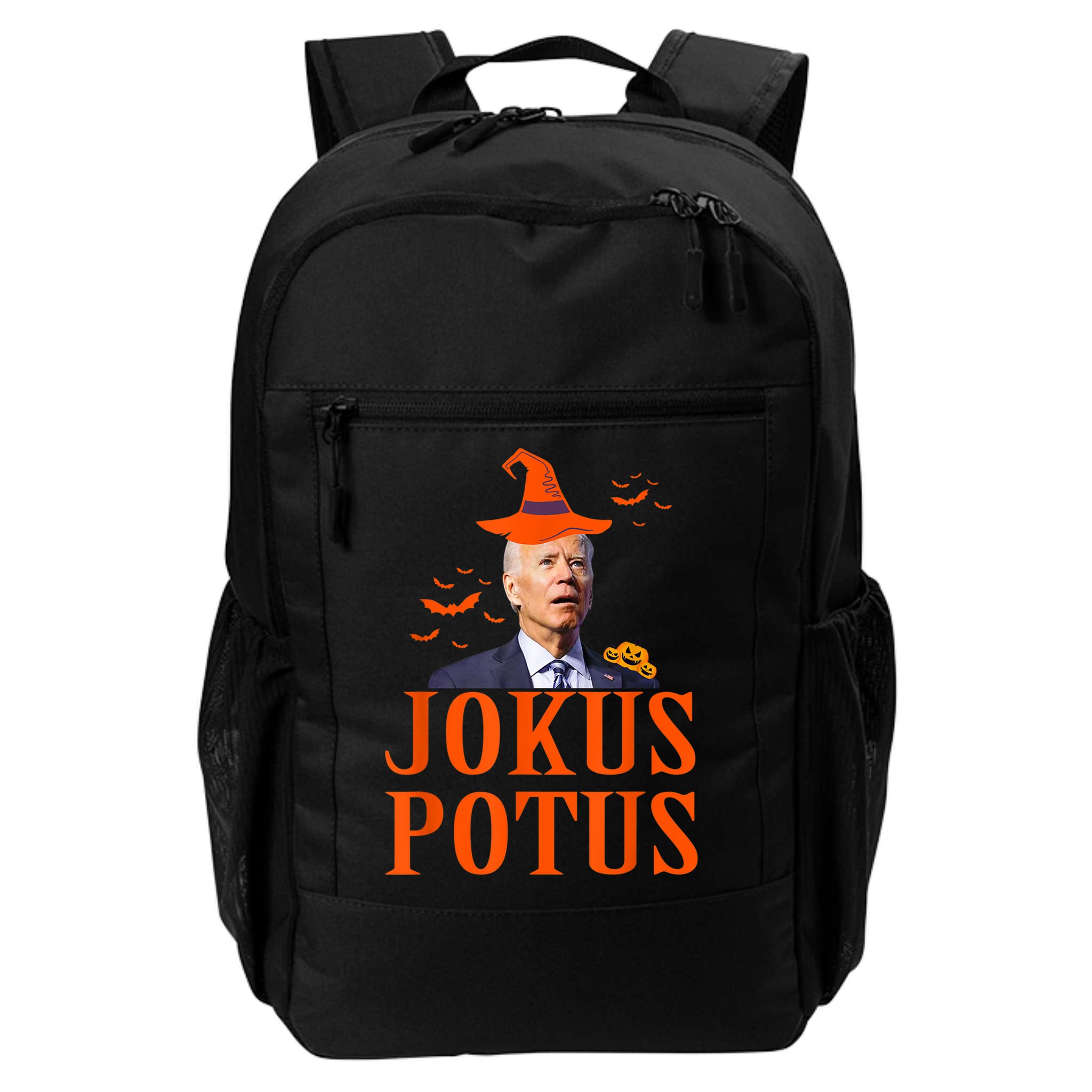 Funny Jokus Potus Halloween Biden Apparel Backpack