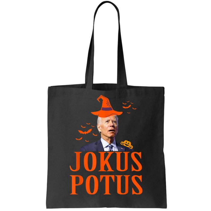 Funny Jokus Potus Halloween Biden Apparel Tote Bag