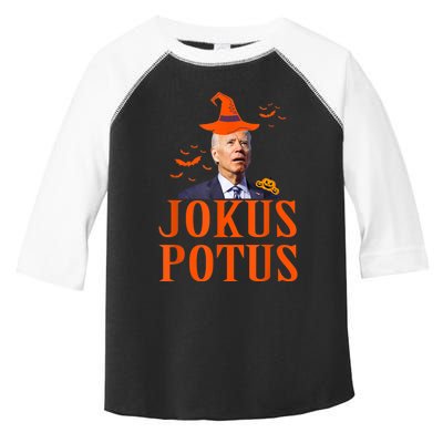 Funny Jokus Potus Halloween Biden Apparel Toddler Fine Jersey T-Shirt