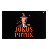 Funny Jokus Potus Halloween Biden Apparel Grommeted Golf Towel