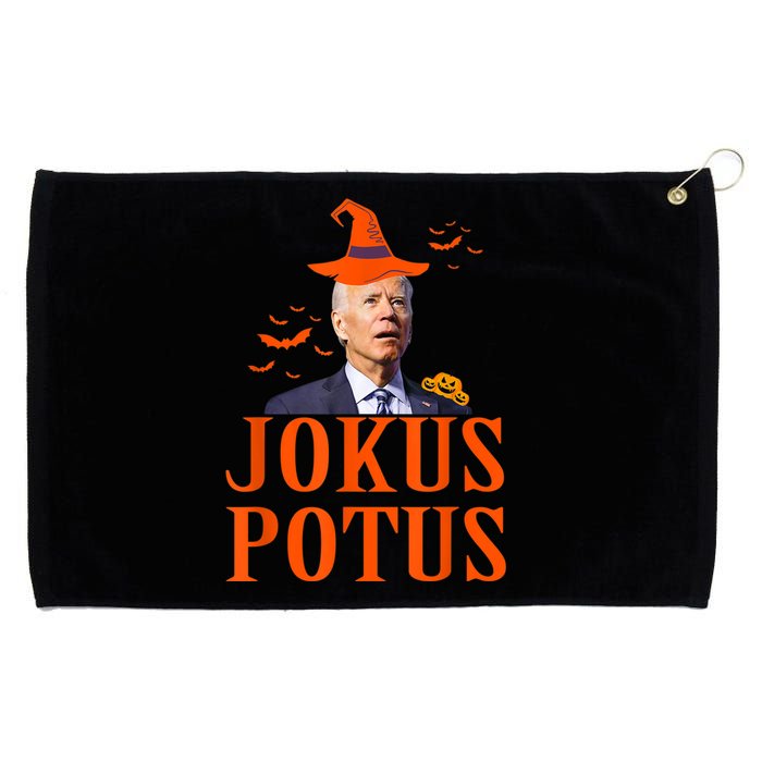 Funny Jokus Potus Halloween Biden Apparel Grommeted Golf Towel