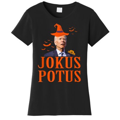 Funny Jokus Potus Halloween Biden Apparel Women's T-Shirt