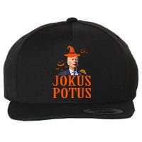 Funny Jokus Potus Halloween Biden Apparel Wool Snapback Cap