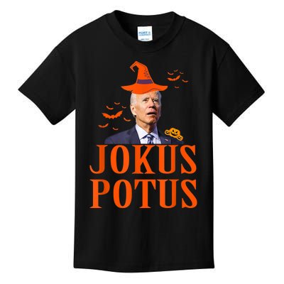 Funny Jokus Potus Halloween Biden Apparel Kids T-Shirt