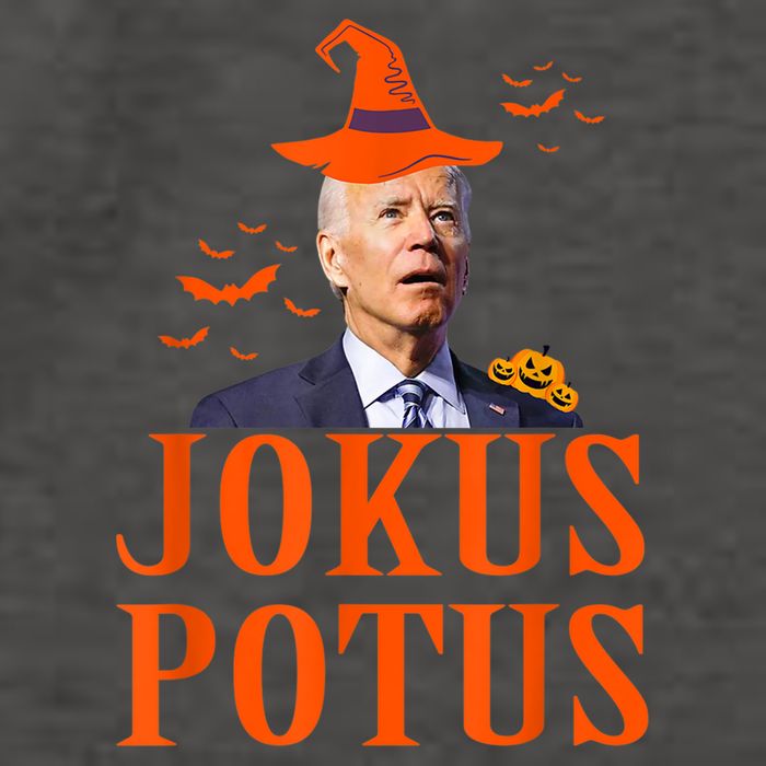 Funny Jokus Potus Halloween Biden Apparel Vector Backpack