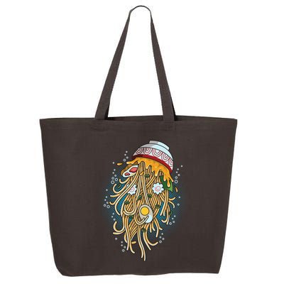 Funny Jellyfish Ramen Bowl 25L Jumbo Tote