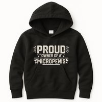 Funny Joke Rude Proud Owner Of A Micropenis Bachelor Party Kids Hoodie