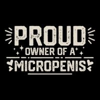 Funny Joke Rude Proud Owner Of A Micropenis Bachelor Party Kids Hoodie