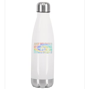 Funny Just Released My Own Fragrance And Nobody Likes It Gift Stainless Steel Insulated Water Bottle