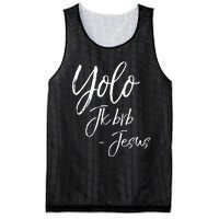 Funny Jesus Resurrection Quote Easter Yolo JK BRB Jesus Mesh Reversible Basketball Jersey Tank