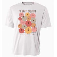 Fall Jesus Religious Pumpkin Cooling Performance Crew T-Shirt