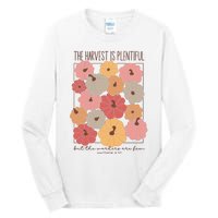 Fall Jesus Religious Pumpkin Tall Long Sleeve T-Shirt