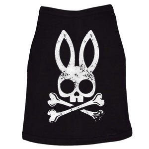 Funny Jolly Roger Bunny Skull Crossbones Egg Hunt Doggie Tank