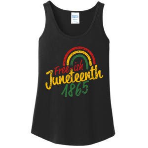 Free-ish Juneteenth Since 1865 Black History Month African Ladies Essential Tank