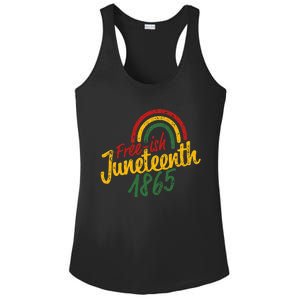 Free-ish Juneteenth Since 1865 Black History Month African Ladies PosiCharge Competitor Racerback Tank